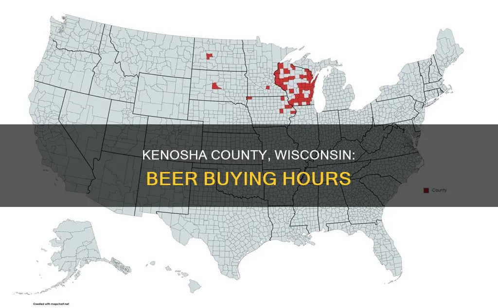 what time can you buy beer in kenosha county wisconsin