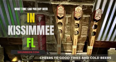 When to Buy Beer in Kissimmee, Florida