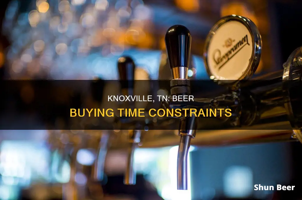 what time can you buy beer in knoxville tn