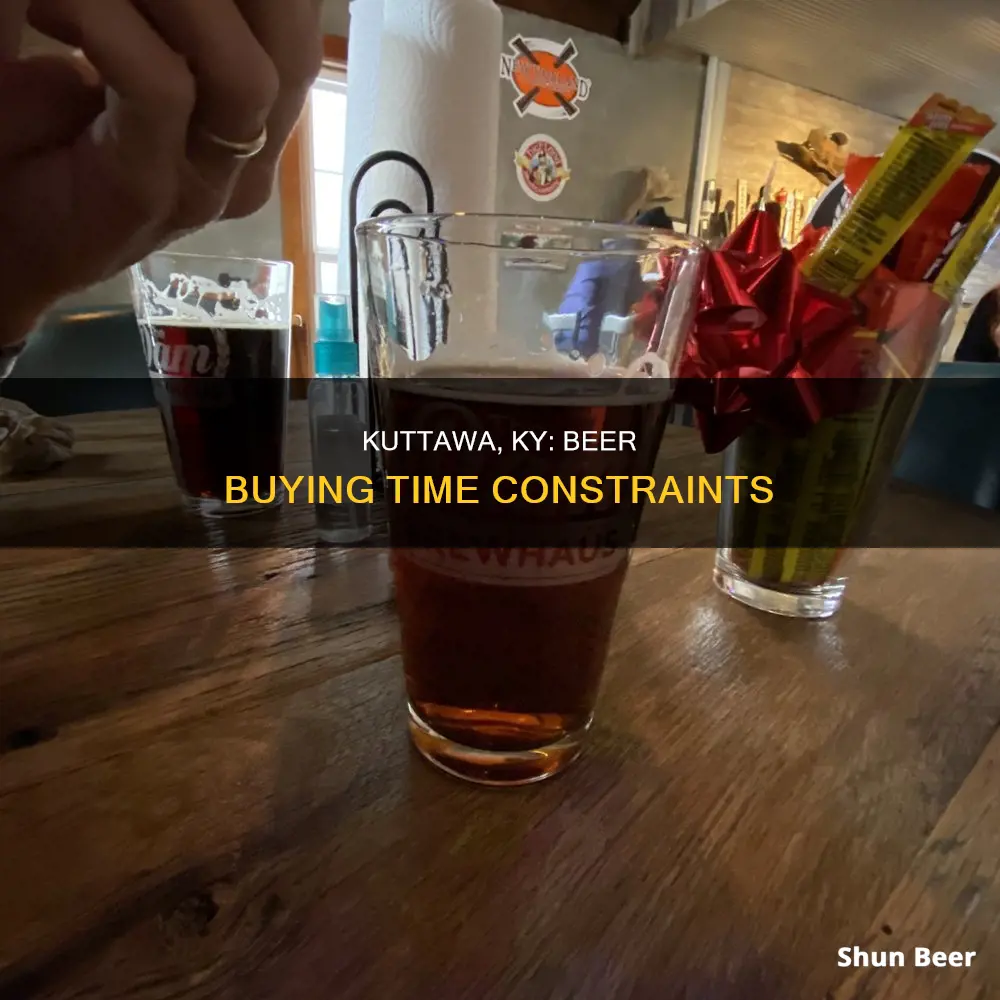 what time can you buy beer in kuttawa ky