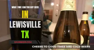 Where to Buy Beer Late in Lewisville, Texas