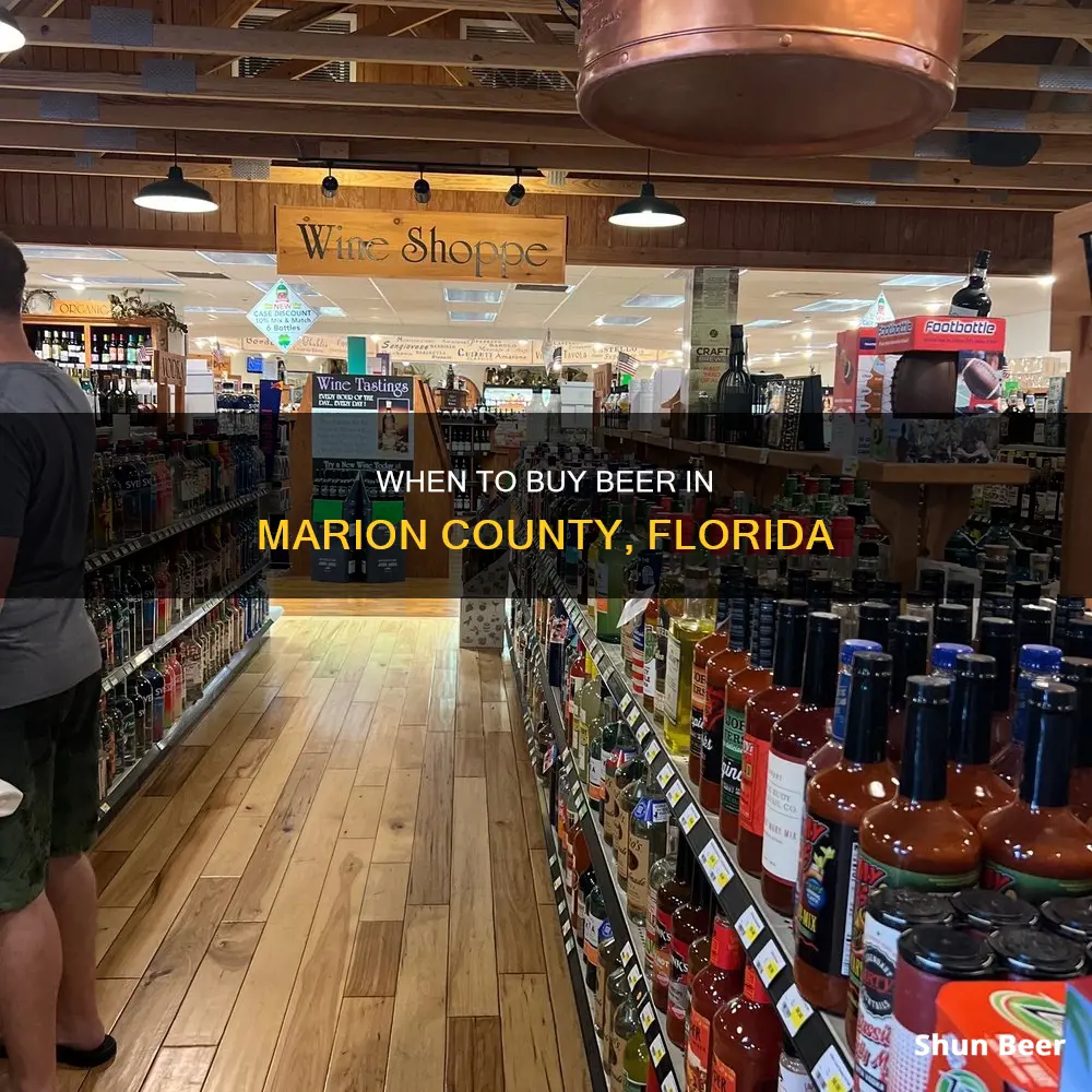 what time can you buy beer in marion county fl