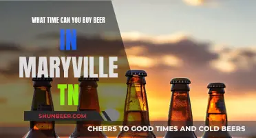 When to Buy Beer in Maryville, Tennessee