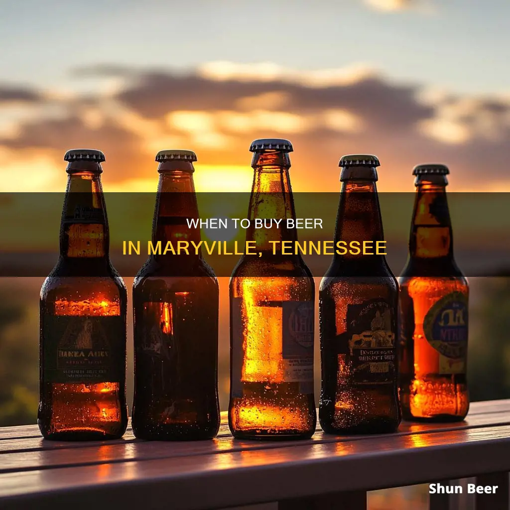 what time can you buy beer in maryville tn