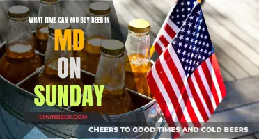 Maryland's Sunday Beer Buying Hours Explained