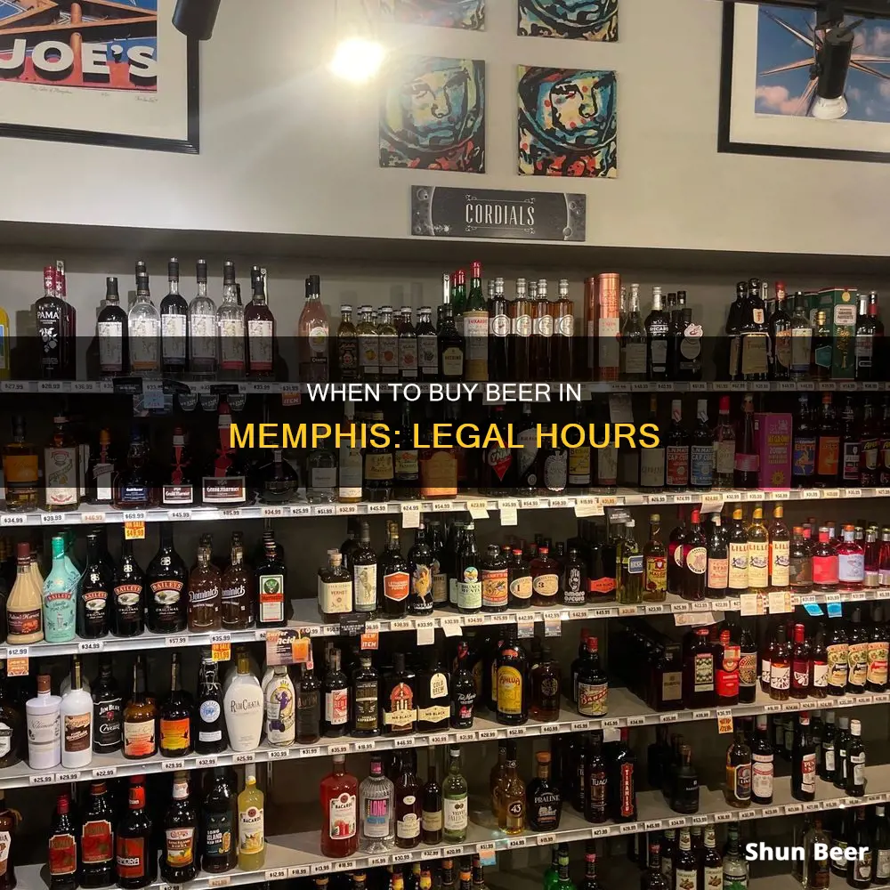 what time can you buy beer in memphis