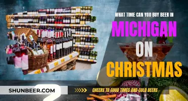 Michigan Christmas Beer Buying Hours