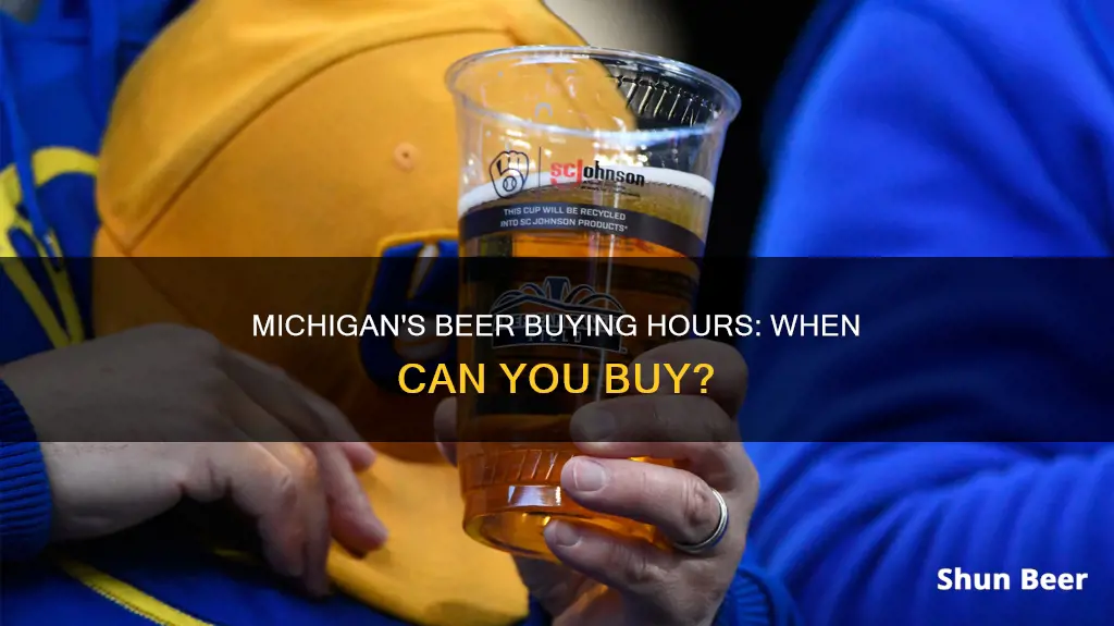 what time can you buy beer in michigan