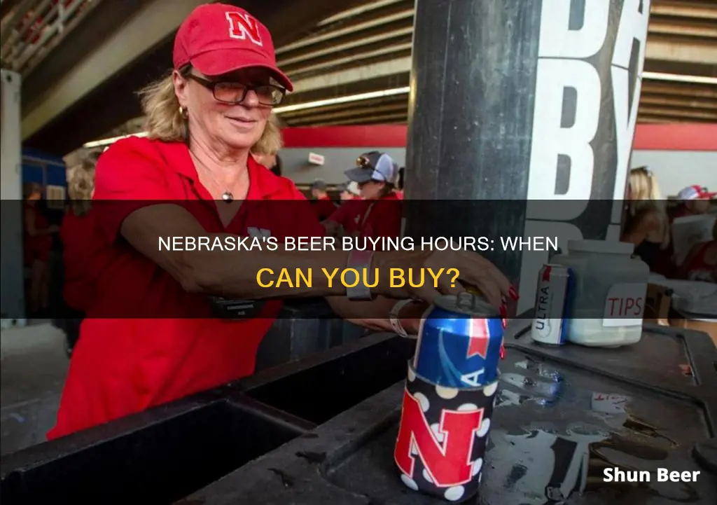 what time can you buy beer in nebraska