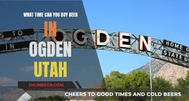 Ogden, Utah: Beer Buying Time Restrictions