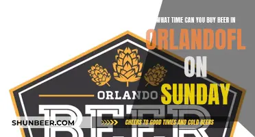 Orlando's Sunday Beer Buying Hours