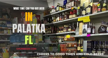 Buying Beer in Palatka, FL: What Time Limits?