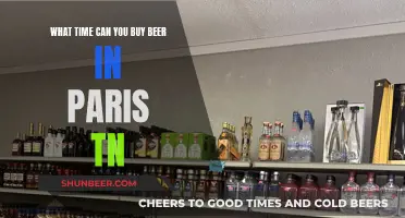 The Best Time to Buy Beer in Paris, TN