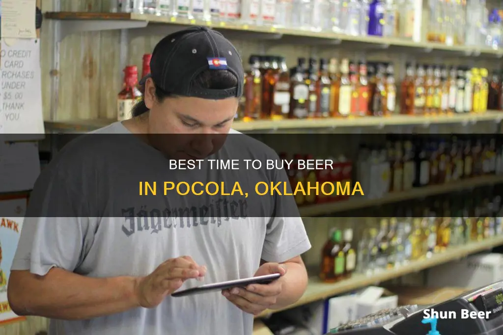 what time can you buy beer in pocola ok