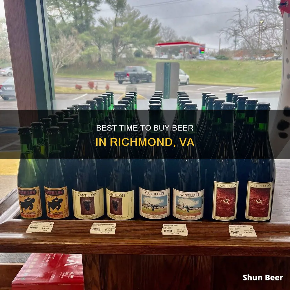 what time can you buy beer in richmond va