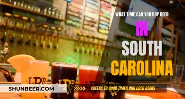 South Carolina's Beer Buying Hours: When Can You Buy?