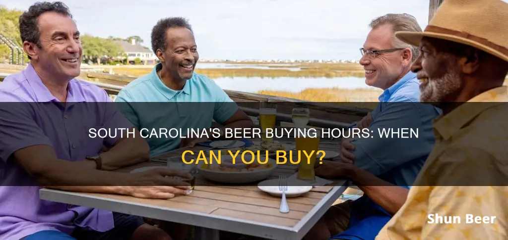 what time can you buy beer in south carolina