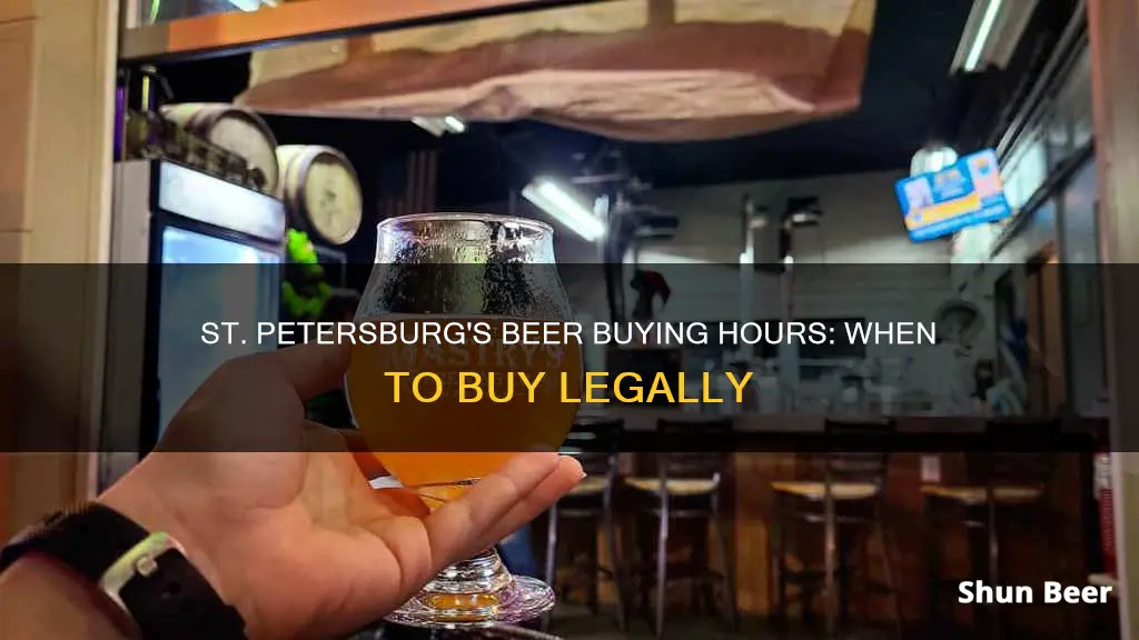 what time can you buy beer in st petersburg fl