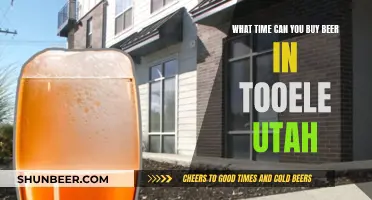 Utah Beer Laws: Buying Hours in Tooele