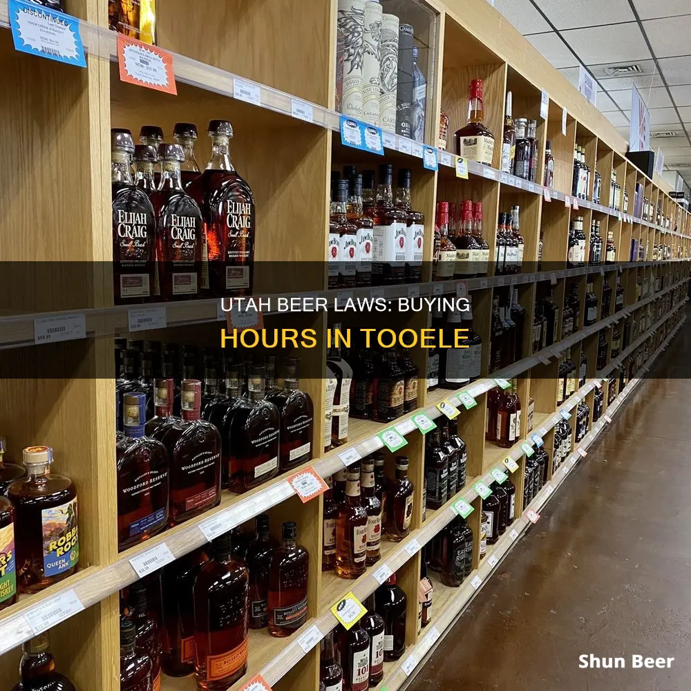 what time can you buy beer in tooele utah