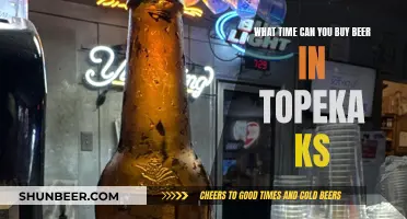 Topeka, KS: Beer Buying Time Restrictions