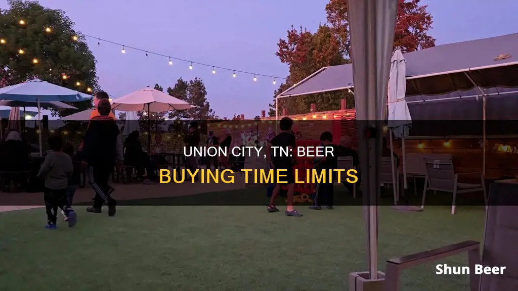 what time can you buy beer in union city tn