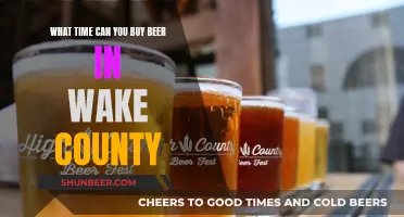 Wake County Beer Buying Hours