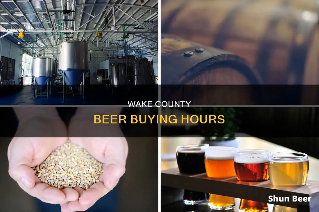 what time can you buy beer in wake county