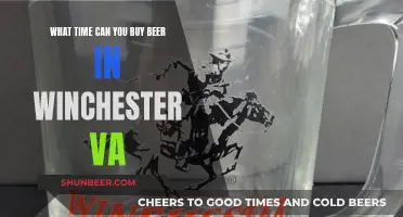 When to Buy Beer in Winchester, VA