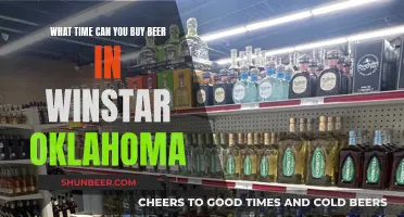 Buying Beer in Winstar, Oklahoma: Timing and Availability