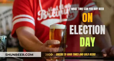 Buying Beer on Election Day: What Time Can You Purchase?