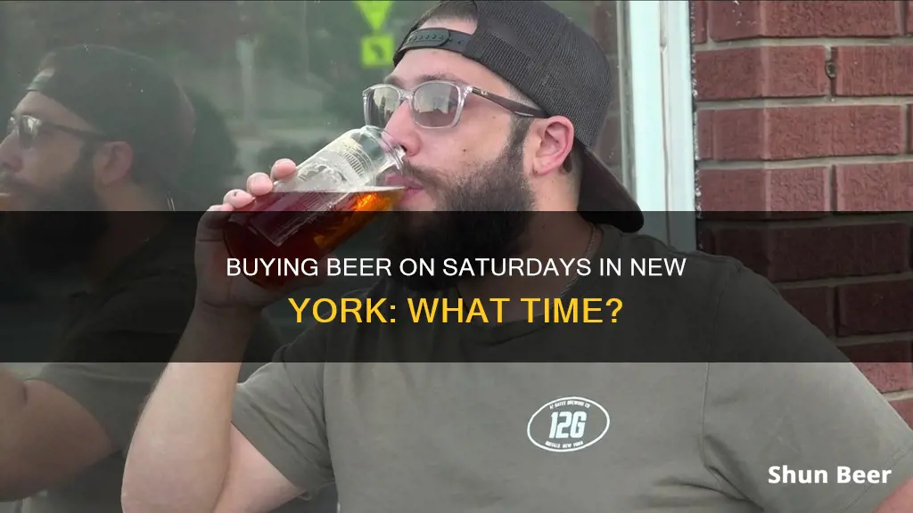 what time can you buy beer on sat ny