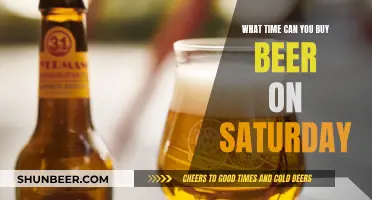 Buying Beer on Saturday: What Time Can You Purchase?