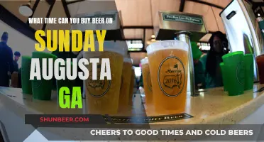 Buying Beer on Sundays in Augusta, Georgia: Know the Timing!