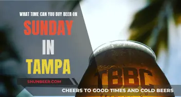 Tampa's Sunday Beer Buying Hours: When Can I Buy?