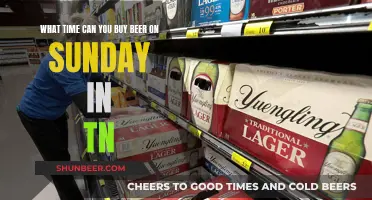 When to Buy Beer on Sundays in Tennessee