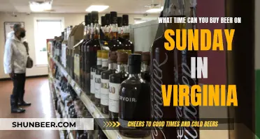 Virginia's Sunday Beer Buying Hours: When Can You Buy?