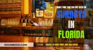 Buying Beer on Sundays in Florida: What Time?