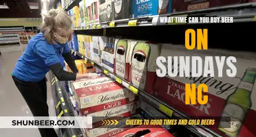 North Carolina's Sunday Beer Buying Hours Explained