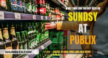 When to Buy Beer at Publix on Sundays