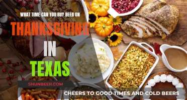 Thanksgiving Beer Run: Texas Shopping Hours Guide