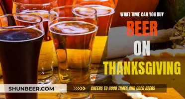 Thanksgiving Beer Buying: Timing Your Holiday Cheer