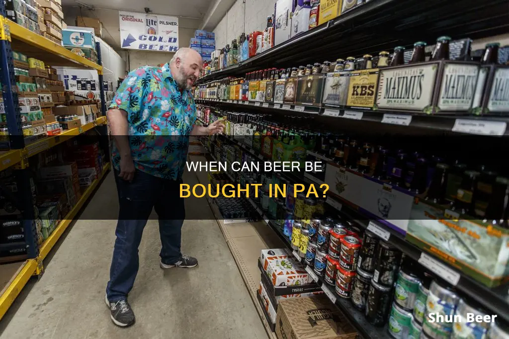 what time can you buy beer pa