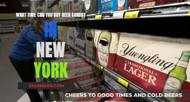 Buying Beer on Sundays in New York: Know the Legal Hours