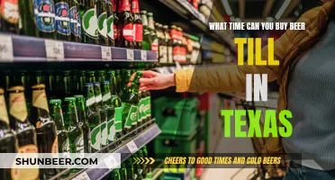 Texas Beer Buying Hours: Know the Rules