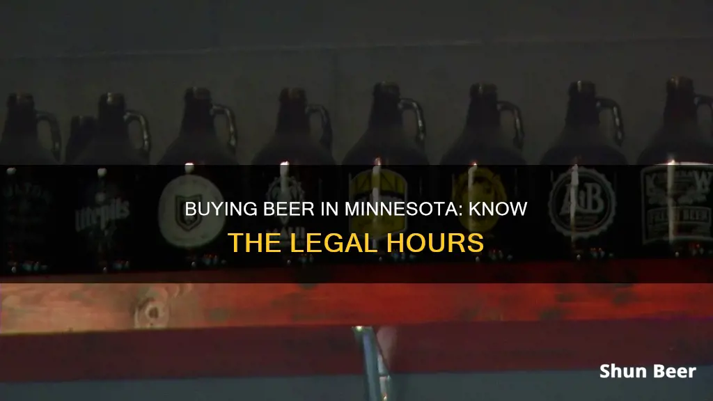 what time can you buy beer until in minnesota