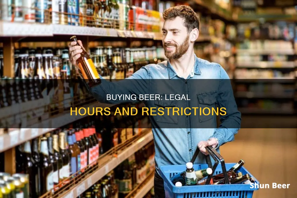 what time can you buy beer