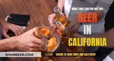 California's Beer Buying Curfew Explained