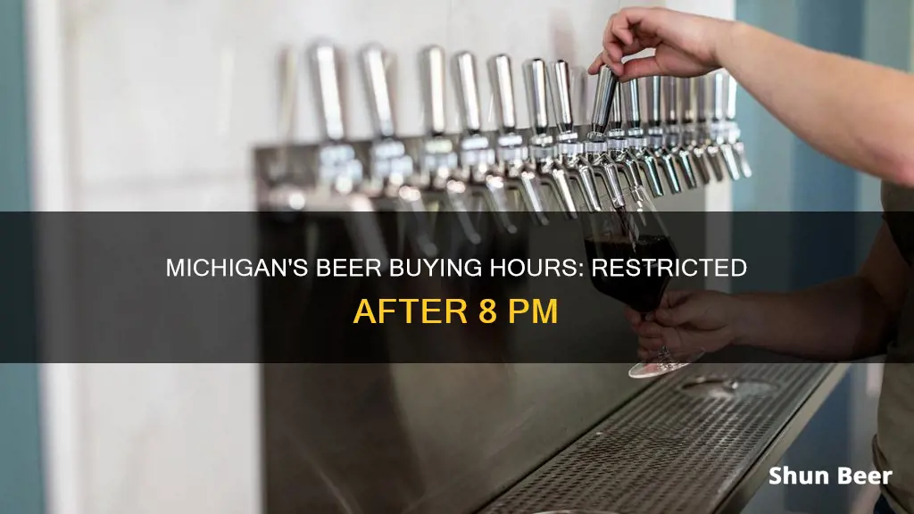 what time can you not buy beer in michigan