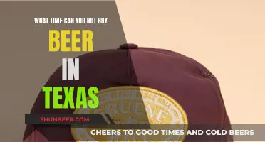 Texas Beer Buying Hours: Restricted After 8 PM